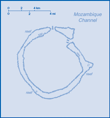 Map of Bassas da India