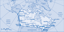 Map of Canada