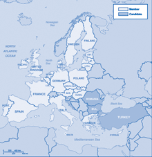 Map of European Union
