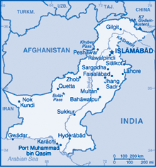 Map of Pakistan