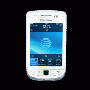 White BlackBerry Torch