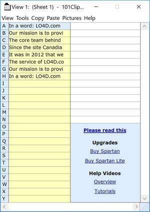 Clipboard Replacement Screenshot
