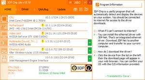 Hardware Diagnostics - Screenshot for 3DP Chip
