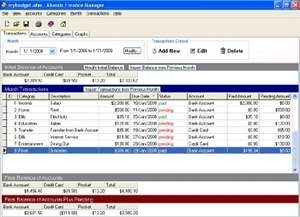 Abassis Finance Manager Screenshot