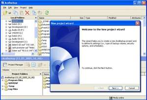 Backup Utilities - Screenshot for AceBackup