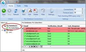 Advanced Email Verifier Screenshot