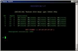 Networking Program - Screenshot for aircrack