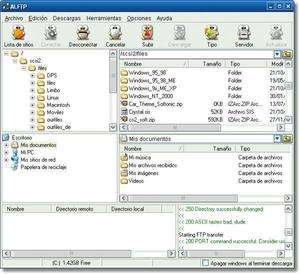FTP Programs - Screenshot for ALFTP