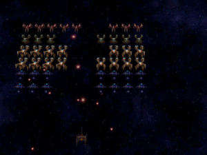 Arcade Games - Screenshot for Alien Invaders Attack!