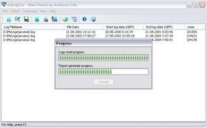 AlterWind Log Analyzer Lite Screenshot