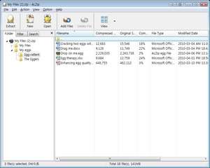 Compression - Screenshot for ALZip