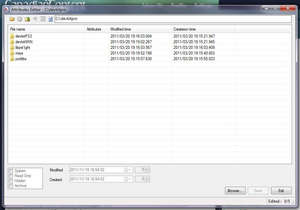 File Attribute Editor Screenshot