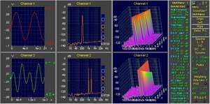 Audio Spectrum Analyzer - OscilloMeter Screenshot