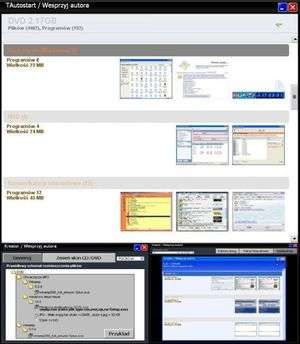 CD and DVD Utilities - Screenshot for Autostart Kreator