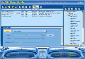 MP3 Players - Screenshot for AV MP3 Player Morpher