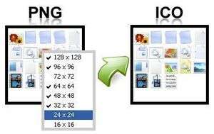 Image Conversion - Screenshot for AveIconifier Batch ICO Converter