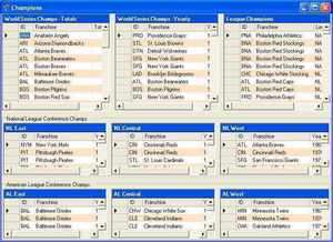 Sports Games - Screenshot for Baseball Stats