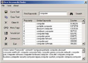 Best Keywords Finder Screenshot
