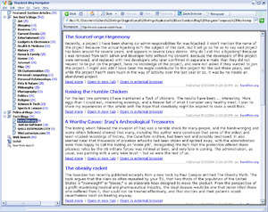 Internet Utilities - Screenshot for Blog Navigator