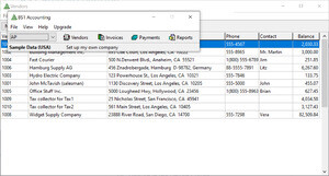 Accounting Software - Screenshot for BS1 Free Accounting