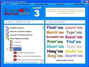 Educational Software - Screenshot for Buensoft German