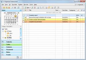 C-Organizer Pro Screenshot