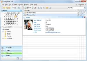 C-Organizer Screenshot