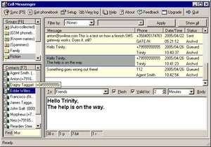 Cell Messenger Screenshot