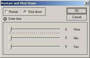 Clocks Organizers Calendars - Screenshot for Clock Restart & Shut down