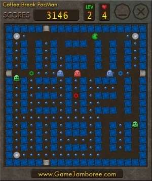 Arcade Games - Screenshot for Coffee Break PacMan