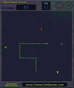 Coffee Break Worm Screenshot