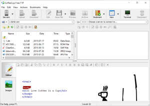 CoffeeCup Free FTP Screenshot