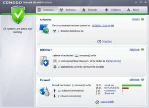 Firewalls - Screenshot for Comodo Internet Security Premium