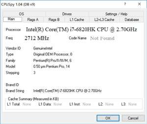 CPUSpy Screenshot