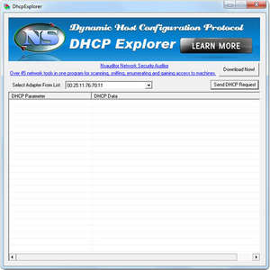 Network Programs - Screenshot for DhcpExplorer