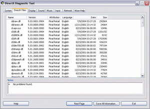 Drivers - Screenshot for DirectX Redist 2010