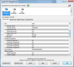 Harddrive Tools - Screenshot for DiskCheckup