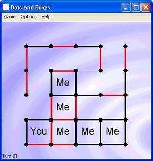 Puzzle Games - Screenshot for Dots and Boxes