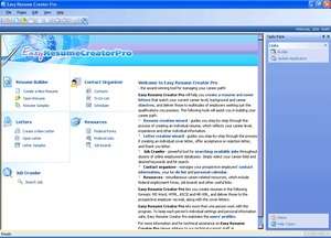 Easy Resume Creator Pro Screenshot