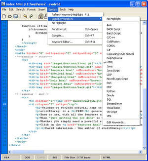 Text Programs - Screenshot for evolvEd