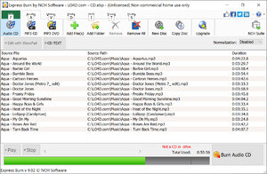 CD Burning - Screenshot for Express Burn