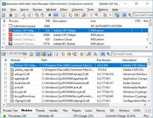eXtended Task Manager Screenshot