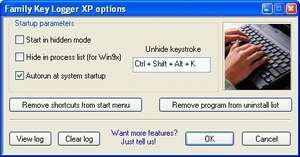 Family Keylogger Screenshot