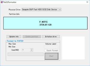 Formatter - Screenshot for Fat32 Formatter