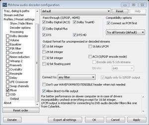 Video Codecs - Screenshot for FFDShow (all-in-one codec) 64bit