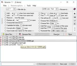 File Organizers - Screenshot for File Renamer