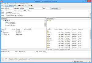FileZilla Screenshot