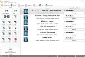 Media Converters - Screenshot for Format Factory