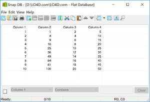 Database Tools - Screenshot for Free Flat Database Editor
