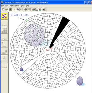 Puzzle Games - Screenshot for Free Maze Creator